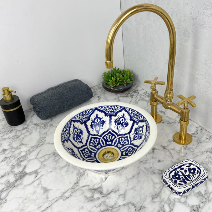 Vasque Marocaine en céramique de style oriental #72