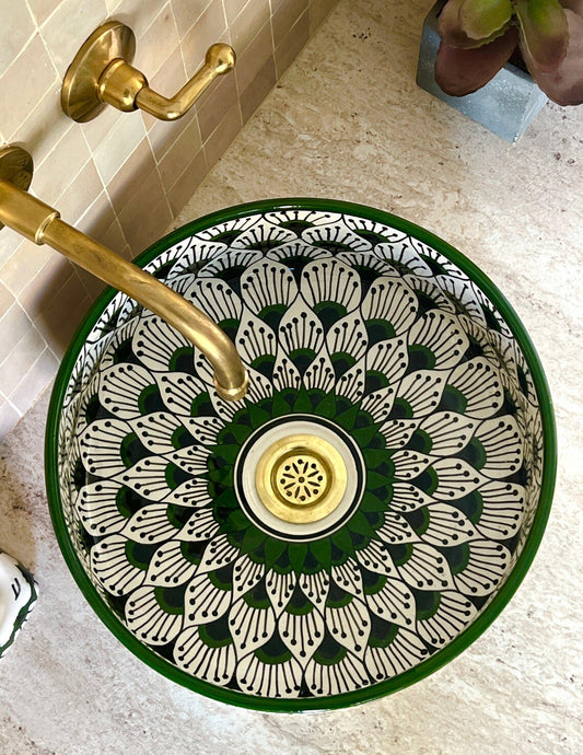 Vasque Marocaine en céramique de style oriental #36