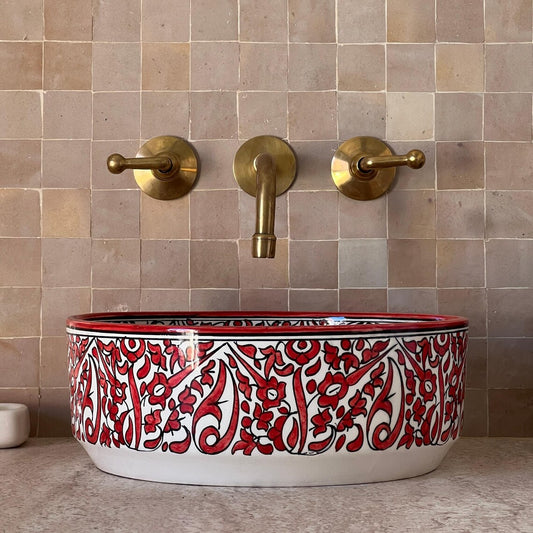 Vasque Marocaine en céramique de style oriental #41