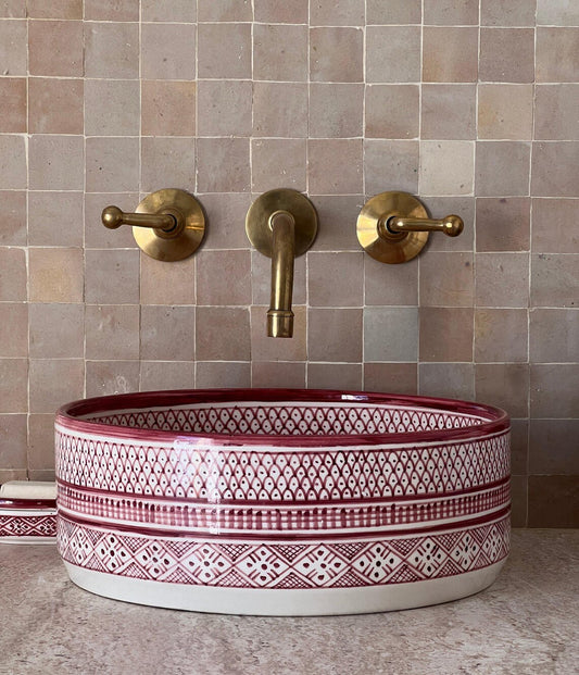 Vasque Marocaine en céramique de style oriental #38