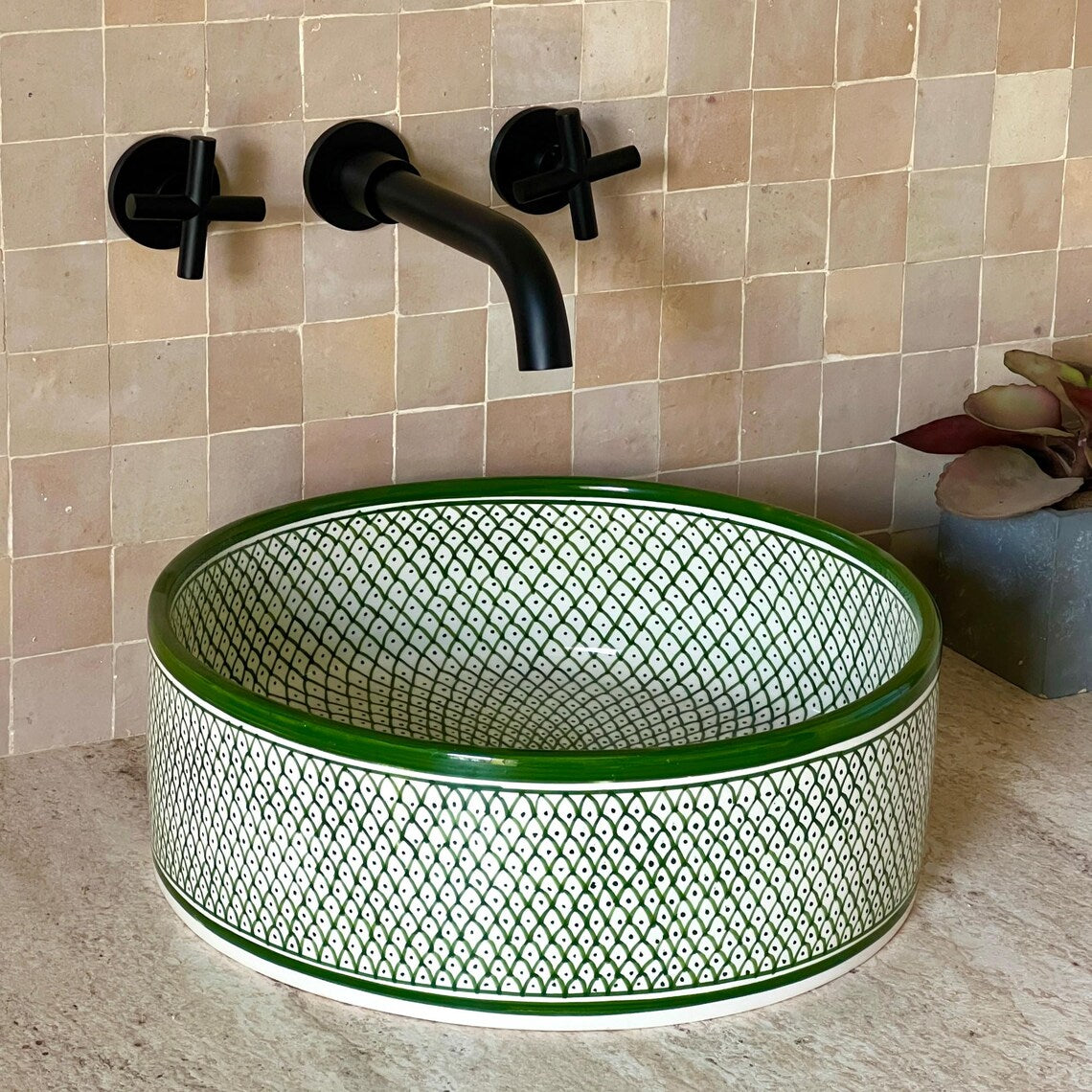 Oriental Style Moroccan Sink #39