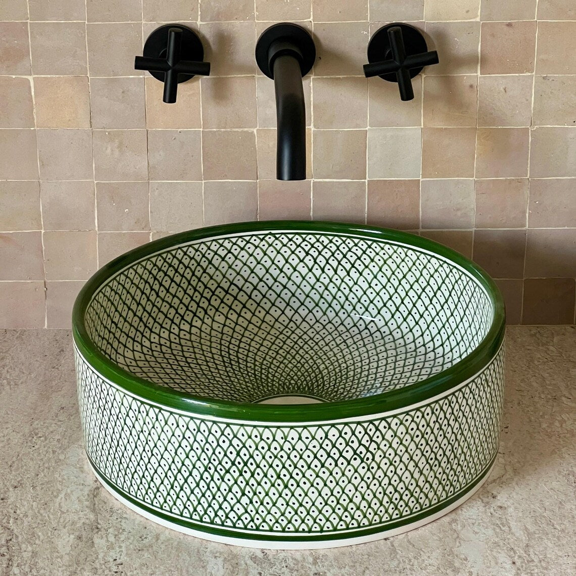 Oriental Style Moroccan Sink #39