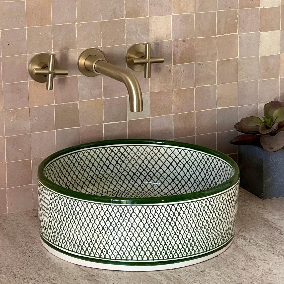 Oriental Style Moroccan Sink #39