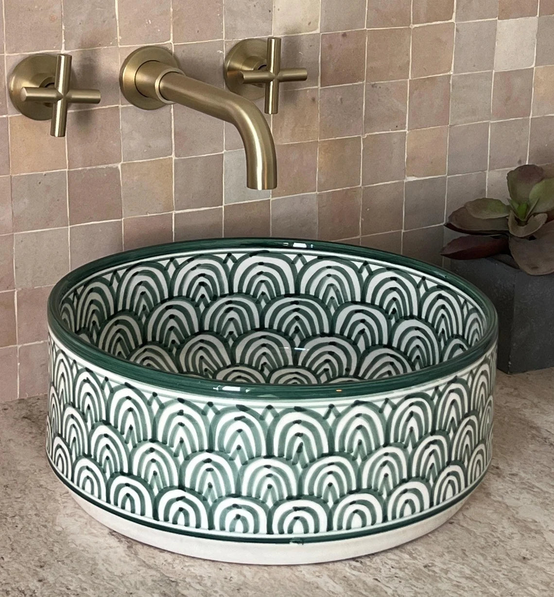 Oriental Style Moroccan Sink #43