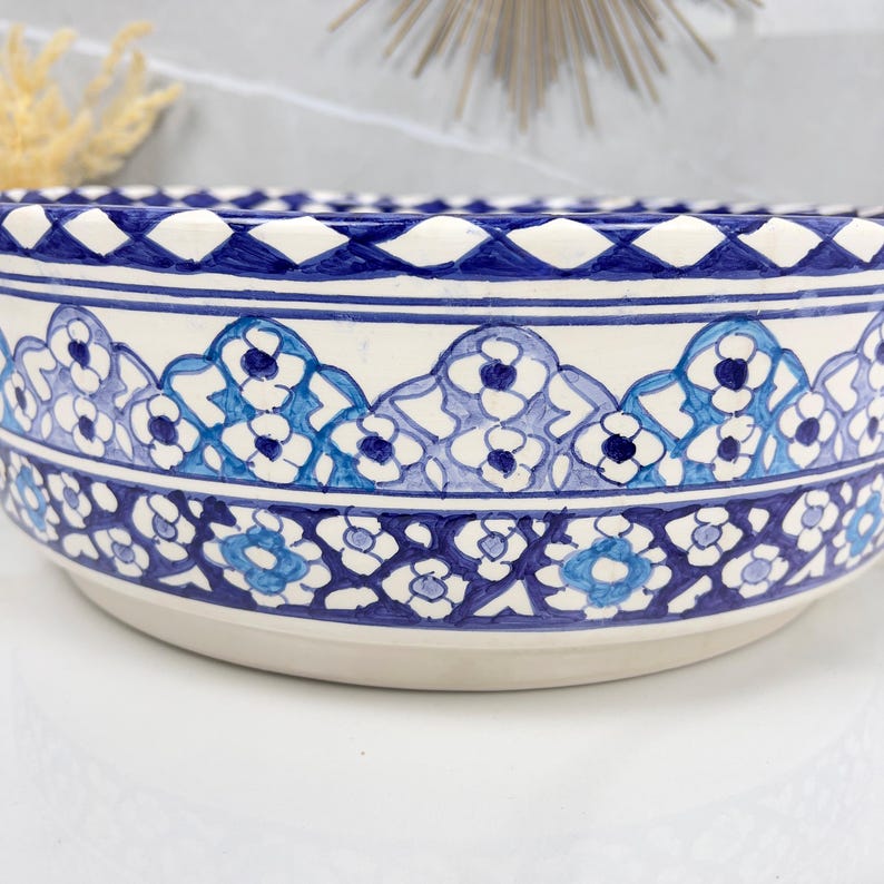 Vasque Marocaine en céramique de style oriental #311