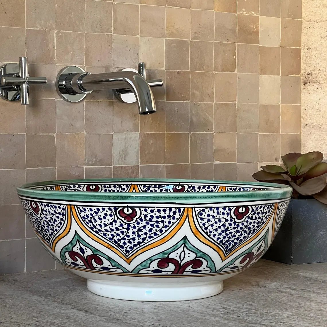 Oriental Style Moroccan Sink #44