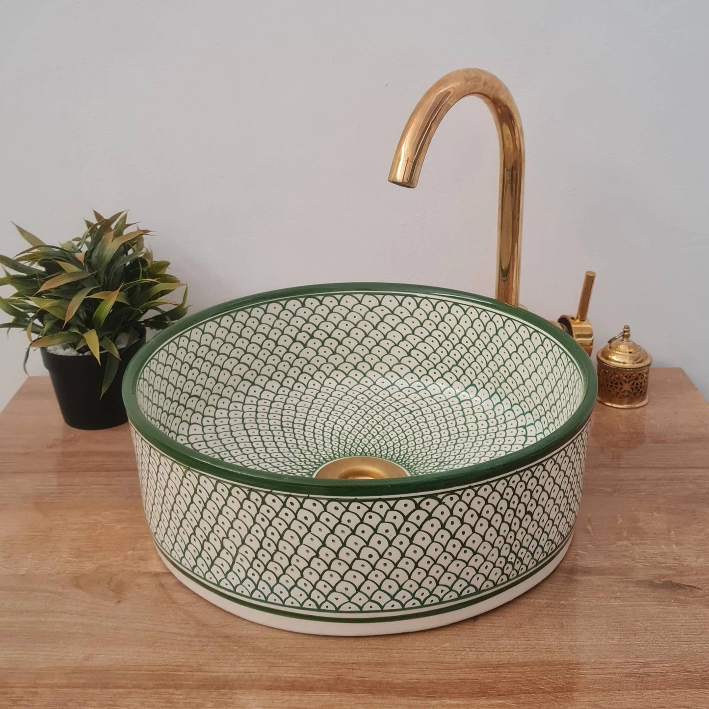 Vasque Marocaine en céramique de style oriental #331