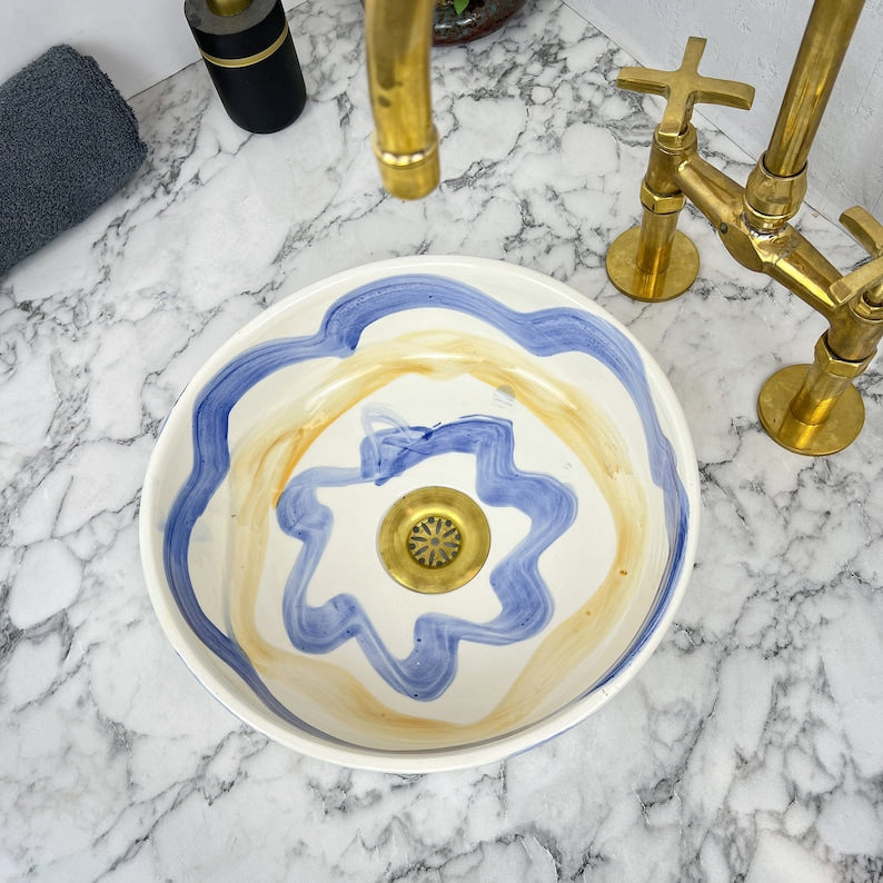 Vasque Marocaine en céramique de style oriental #120