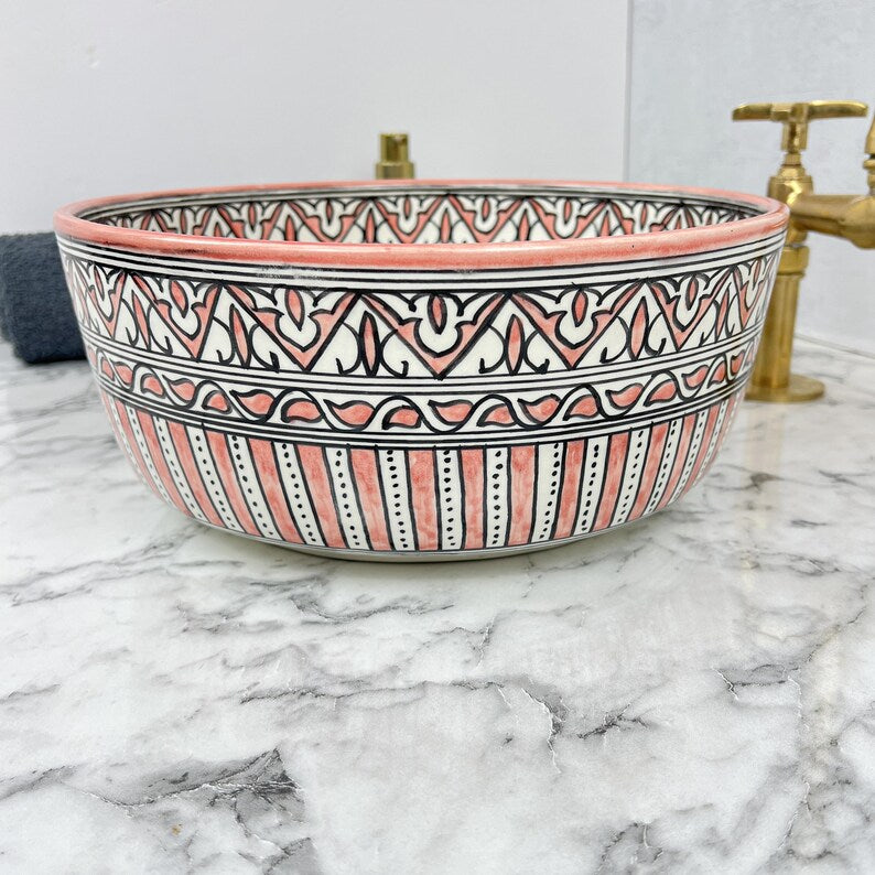 Vasque Marocaine en céramique de style oriental #106