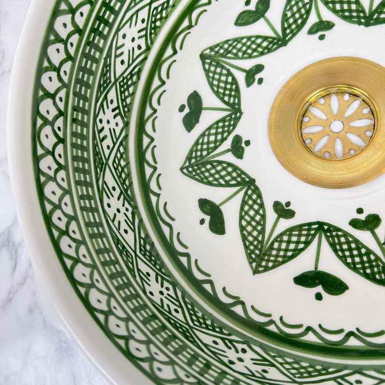 Vasque Marocaine en céramique de style oriental #59
