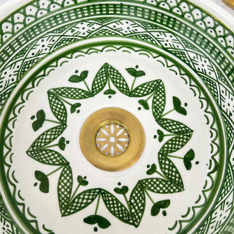 Vasque Marocaine en céramique de style oriental #59