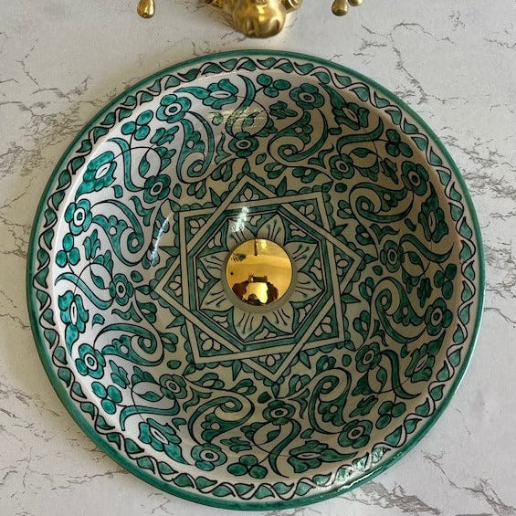 Vasque Marocaine en céramique de style oriental #30