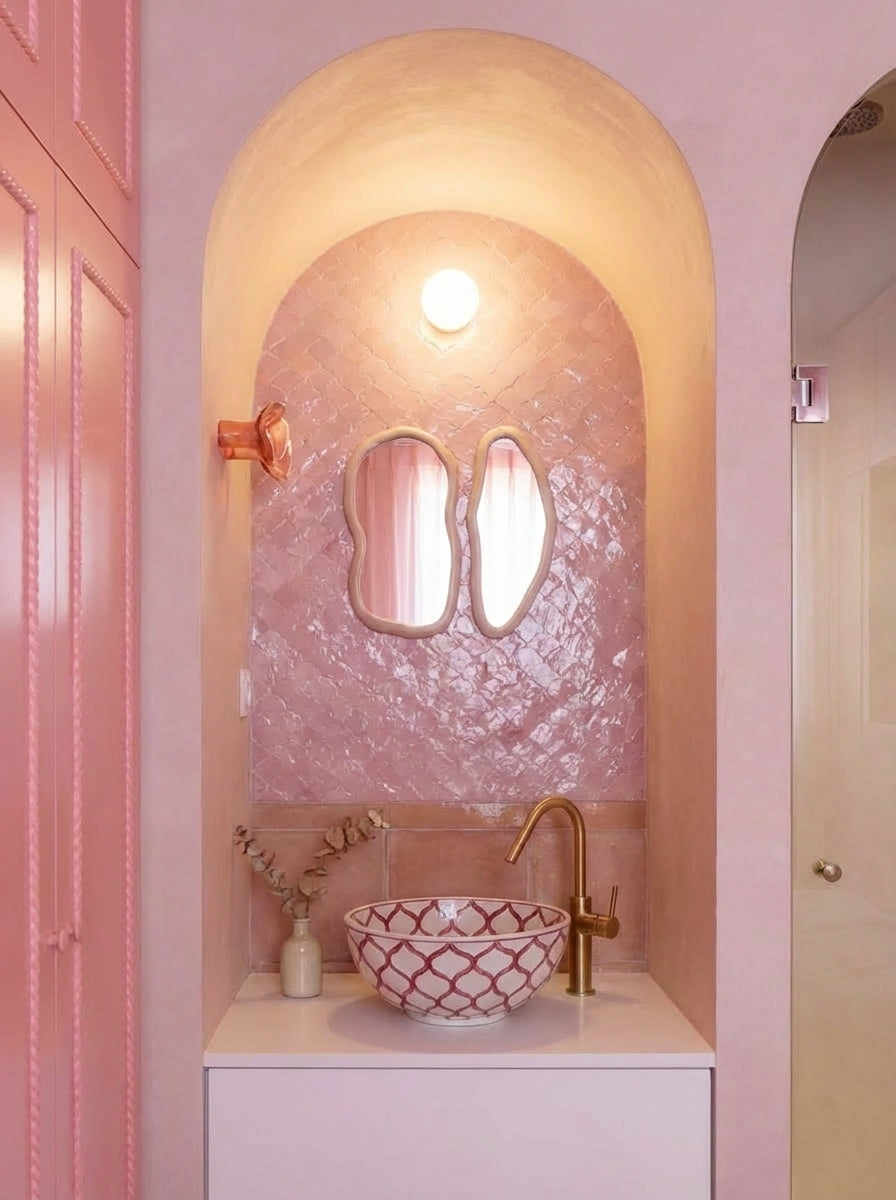 Vasque Marocaine en céramique de style oriental #348C