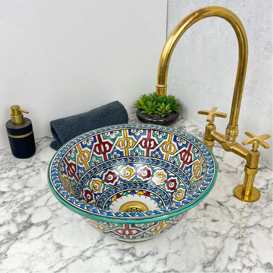 Oriental Style Moroccan Sink #107