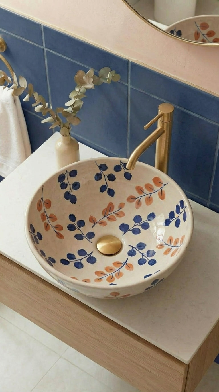 Vasque Marocaine en céramique de style moderne #370BM