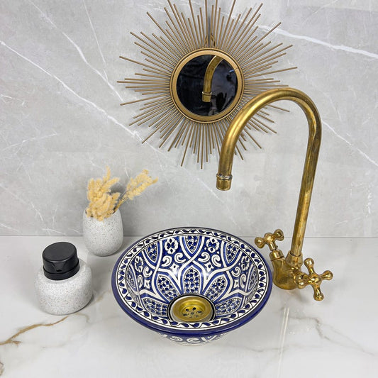 Vasque Marocaine en céramique de style oriental #309