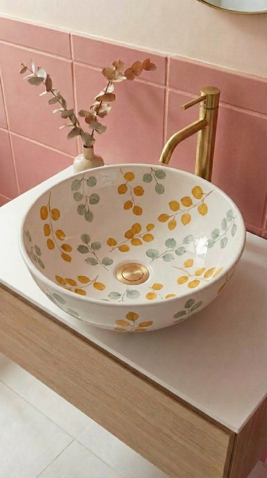 Vasque Marocaine en céramique de style moderne #370B