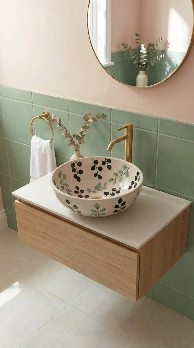 Vasque Marocaine en céramique de style moderne #370NV