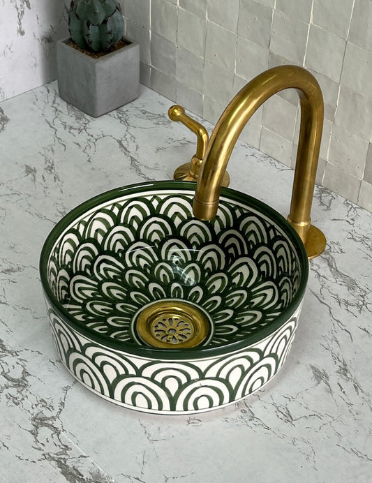 Vasque Marocaine en céramique de style oriental #8