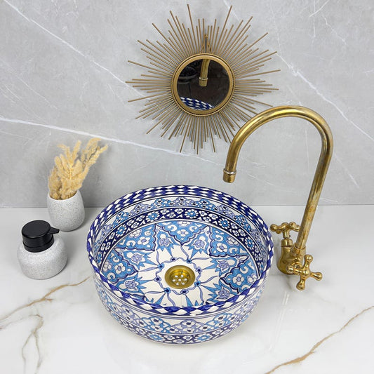 Vasque Marocaine en céramique de style oriental #311