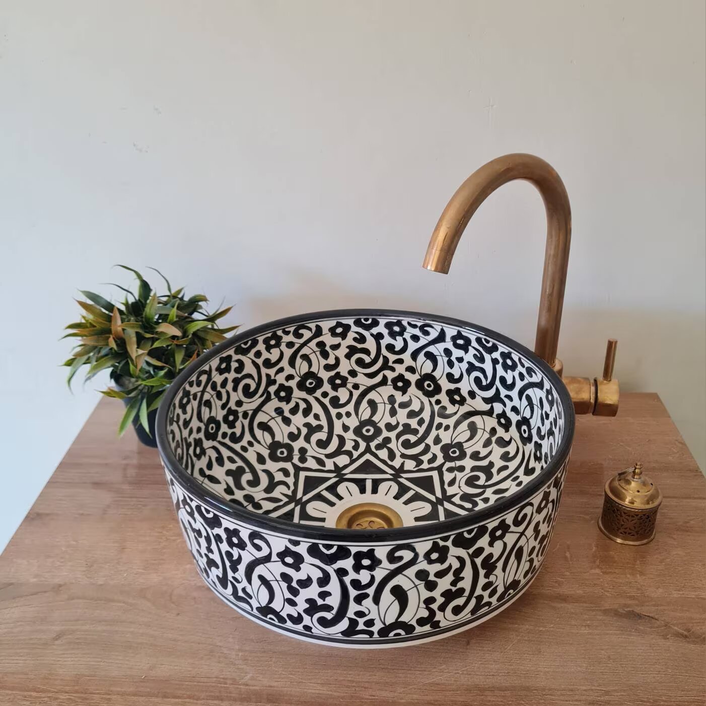 Vasque Marocaine en céramique de style oriental #329