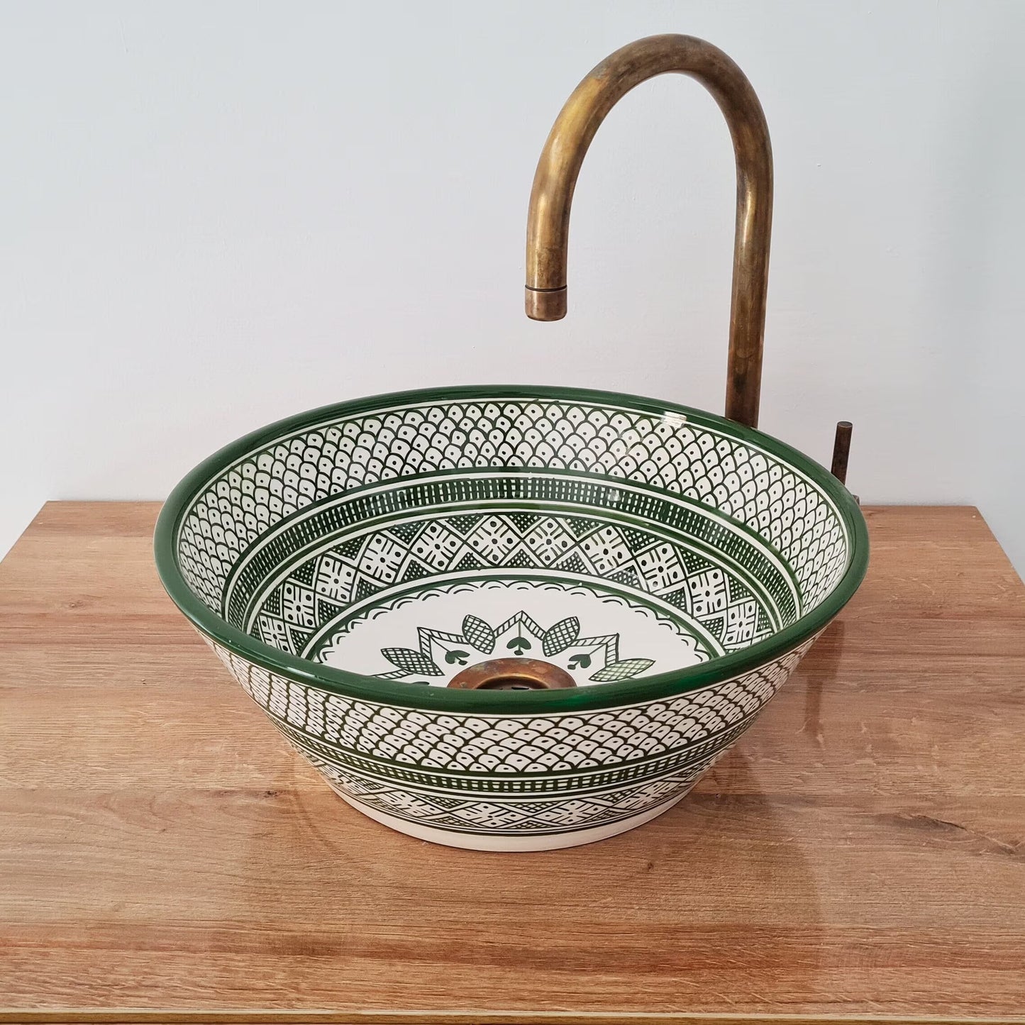 Vasque Marocaine en céramique de style oriental #327