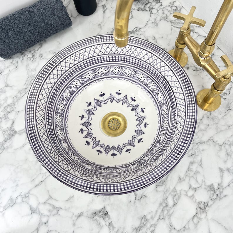 Oriental Style Moroccan Sink #96