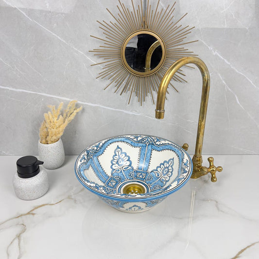 Vasque Marocaine en céramique de style oriental #310