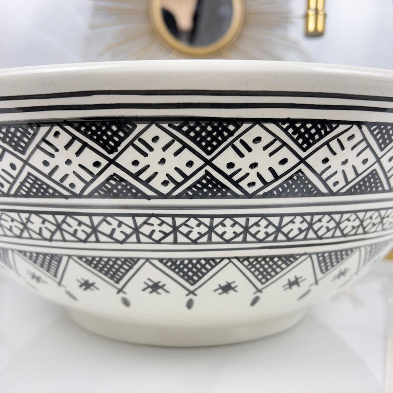 Vasque Marocaine en céramique de style oriental #269