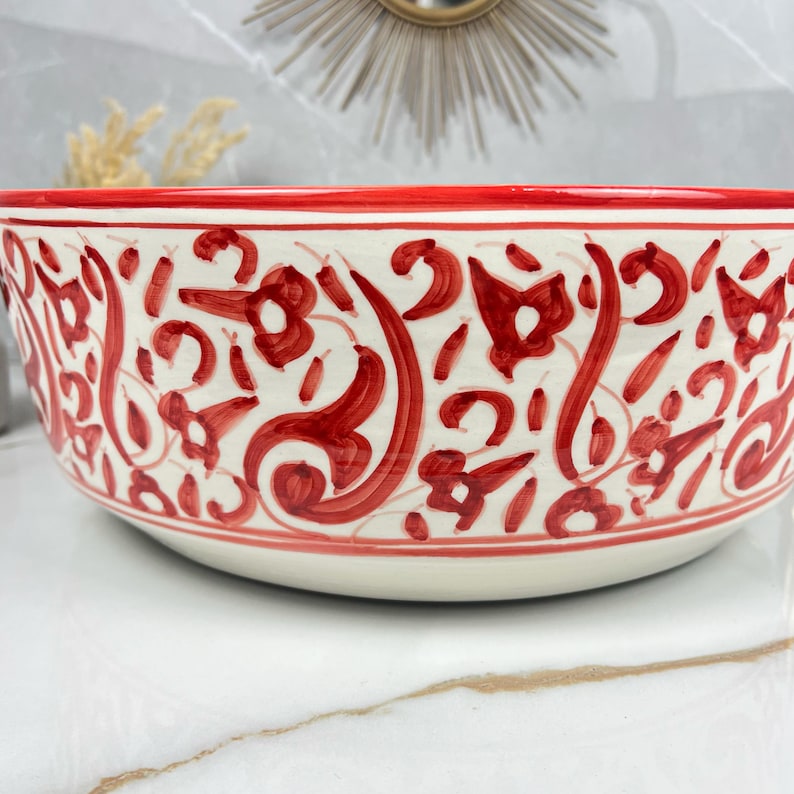 Vasque Marocaine en céramique de style oriental #306